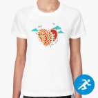 Женская спортивная футболка