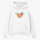 Толстовка худи оверсайз