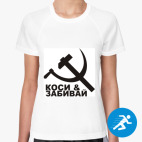 Женская спортивная футболка