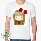 Мужская футболка органик