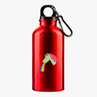 Металлическая бутылка 400 мл UV-DTF