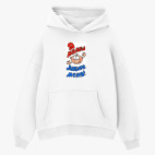 Толстовка худи оверсайз