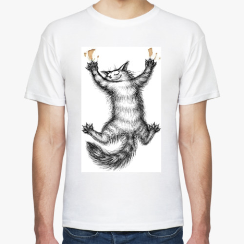 Футболка с принтом Ласковый и нежный зверь