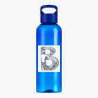 Прозрачная спортивная бутылка