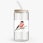 Банка с бамбуковой крышкой