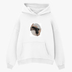 Толстовка худи оверсайз