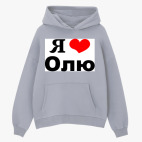 Толстовка худи оверсайз