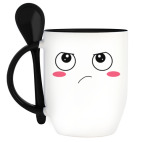 Кружка с ложкой