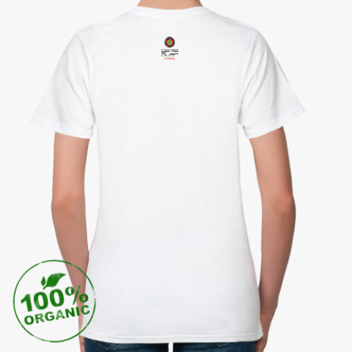 Женская футболка из органик-хлопка с принтом big_bang_man