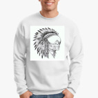 Индеец-сноубордист