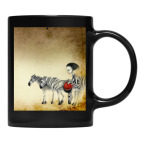 Кружка цветная UV-DTF