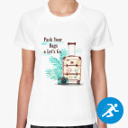 Женская спортивная футболка