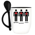 Кружка с ложкой