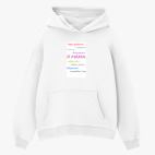 Толстовка худи оверсайз