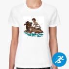 Женская спортивная футболка