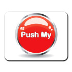 Коврик для мыши Push my