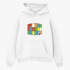 Толстовка худи оверсайз