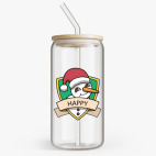 Банка с бамбуковой крышкой