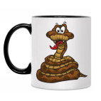 Кружка двухцветная