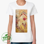 Женская футболка органик