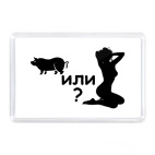 Магнит 7,5 x 5,1 см  Худеем!