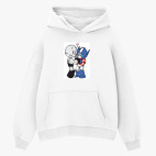 Толстовка худи оверсайз