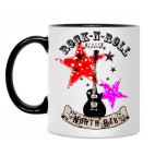 Двухцветная кружка Рок н Ролл