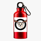 Металлическая бутылка 400 мл UV-DTF