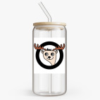 Банка с бамбуковой крышкой