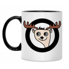 Кружка двухцветная