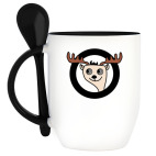 Кружка с ложкой