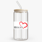 Банка с бамбуковой крышкой