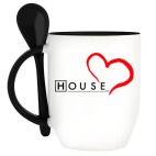 Кружка с ложкой