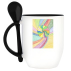 Кружка с ложкой