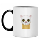 Кружка двухцветная