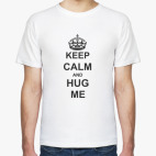 Классическая футболка Hug me