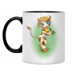 Кружка двухцветная