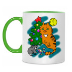 Двухцветная кружка Детская