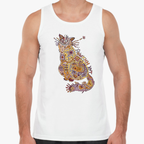 Майка с принтом Йошкин кот