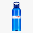 Прозрачная спортивная бутылка