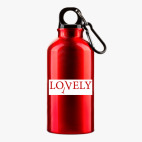 Металлическая бутылка 400 мл UV-DTF