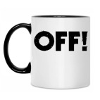 Кружка двухцветная