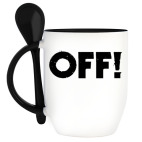 Кружка с ложкой