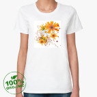 Женская футболка органик