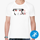 Мужская спортивная футболка