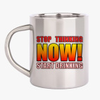 Кружка металлическая