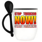 Кружка с ложкой