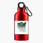 Металлическая бутылка 400 мл UV-DTF