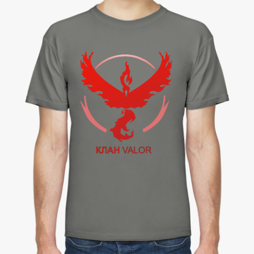 Футболка с принтом Pokemon Team Клан VALOR
