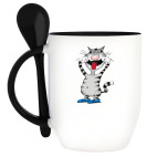 Кружка с ложкой